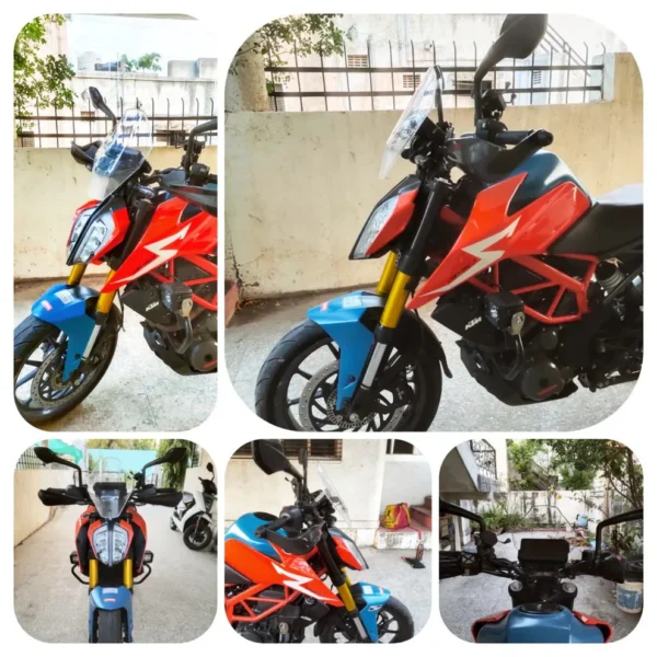 KYBER MOTO KTM DUKE K1 WINDSCREEN FOR 390 GEN-3 / 390 GEN-2/250 GEN-2 - Image 6