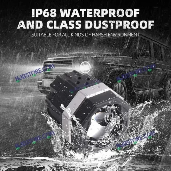 HJG 124 P49 Dual Lens 120W Light with Power Adapter - Image 6