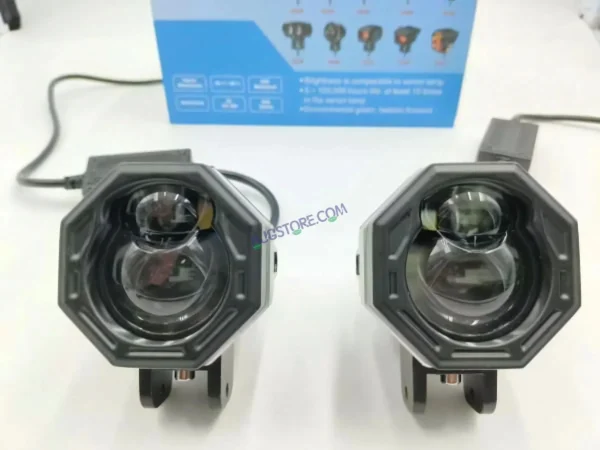 HJG 124 P49 Dual Lens 120W Light with Power Adapter - Image 2