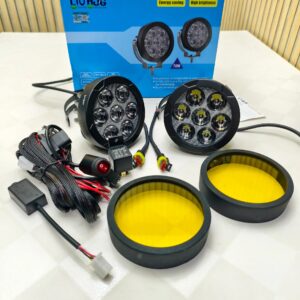 HJG 70W 7 LED FOG LIGHT WITH HARNESS ( 1 YEAR WARRANTY )