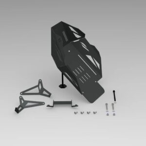 Kybermoto Rouge Bash plate Black powdercoat For Duke 390 -Gen 3
