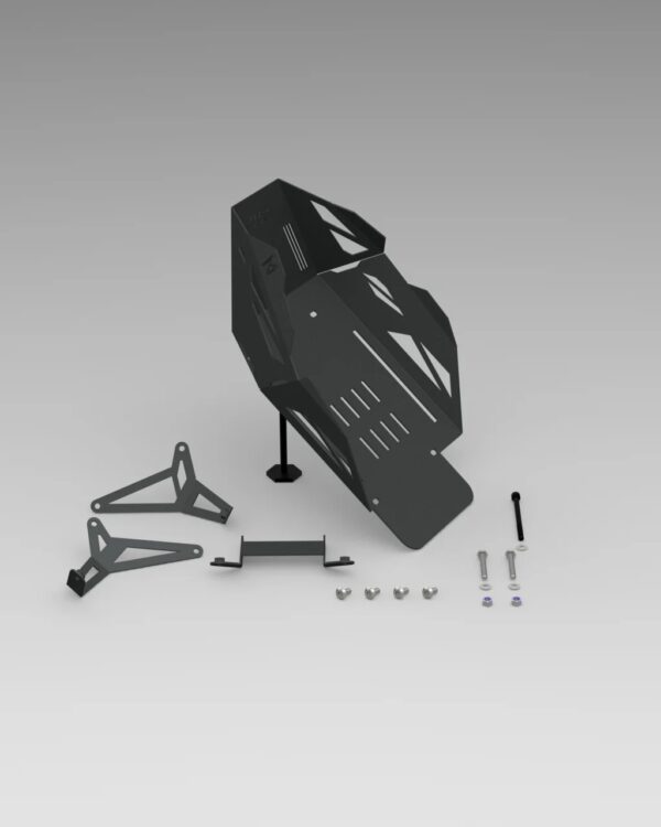 Kybermoto Rouge Bash plate Black powdercoat For Duke 390 -Gen 3