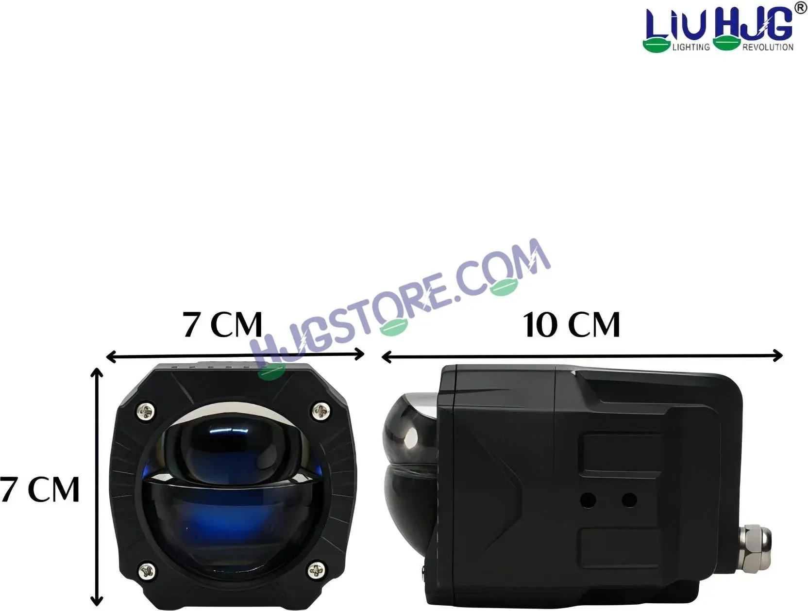 HJG LIU HJG Gorilla Projector Fog Light with Wiring Harness Kit Combo - Image 4