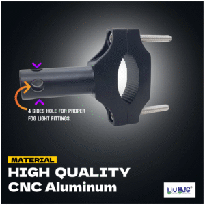 LIU HJG Aluminum Clamp For Mounting Fog Lights Universal ( Pack Of 1 Set)LIU HJG Aluminum Clamp For Mounting Fog Lights Universal ( Pack Of 1 Set)