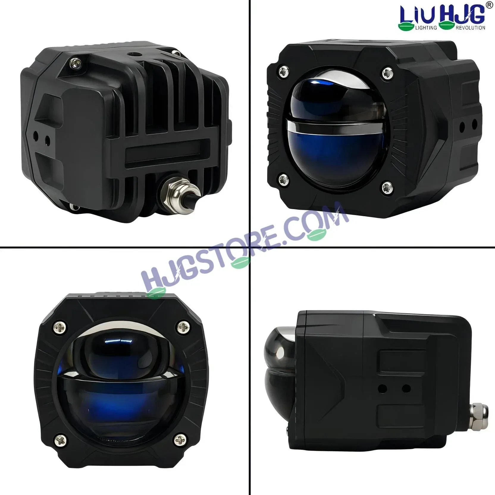 HJG LIU HJG Gorilla Projector Fog Light with Wiring Harness Kit Combo - Image 10