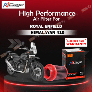 N-Gage Hyper Flow Air Filter for Royal Enfield Himalayan 411/Scram 410